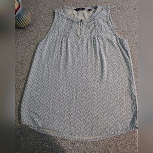 Small Indigo Sleeveless Blouse